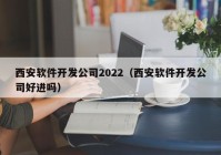 西安软件开发公司2022（西安软件开发公司好进吗）